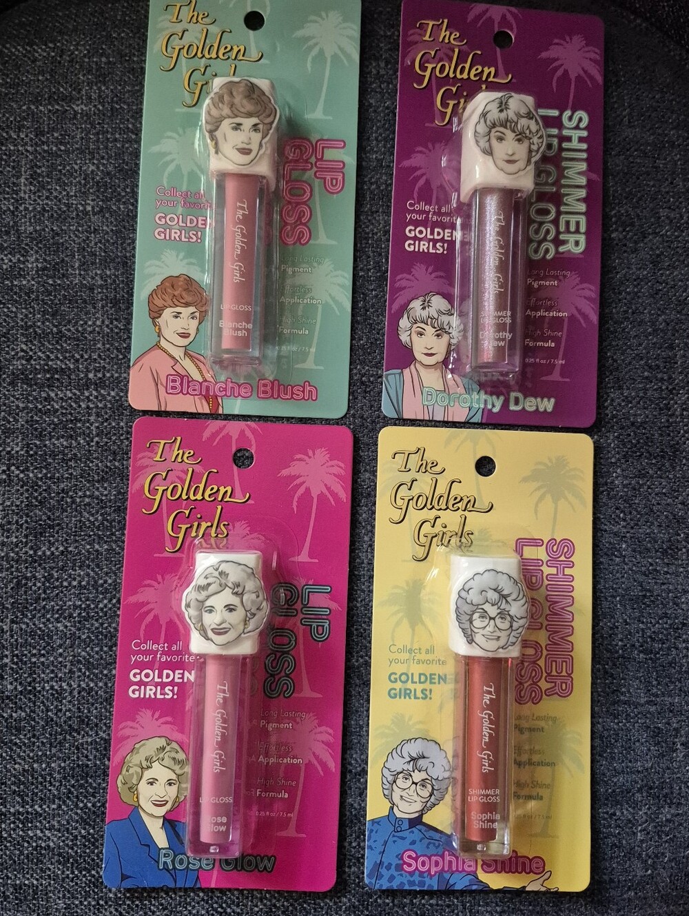 Lip Gloss - Pink Shades (Blanche Blush, Dorothy Dew, Rose Glow, Sophia Shine)